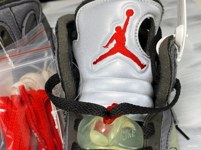 Rep TB Air 5 Off-White CT8480-001 x Jordan Black 0822